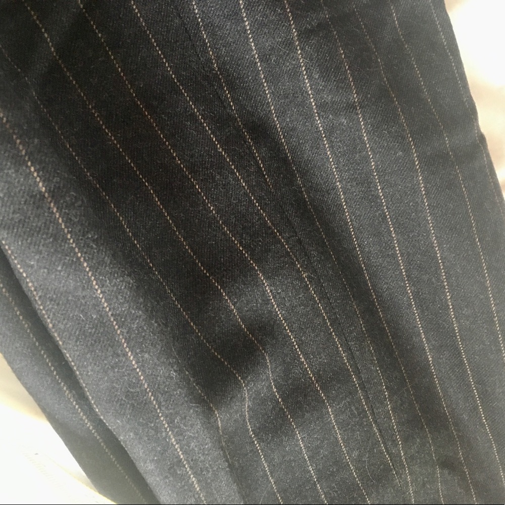 Pendleton Wool Pants Gray With Pinstripe Euc - image 6